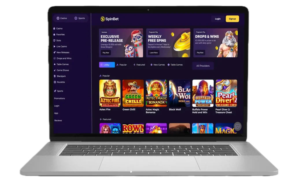 spinbet official website